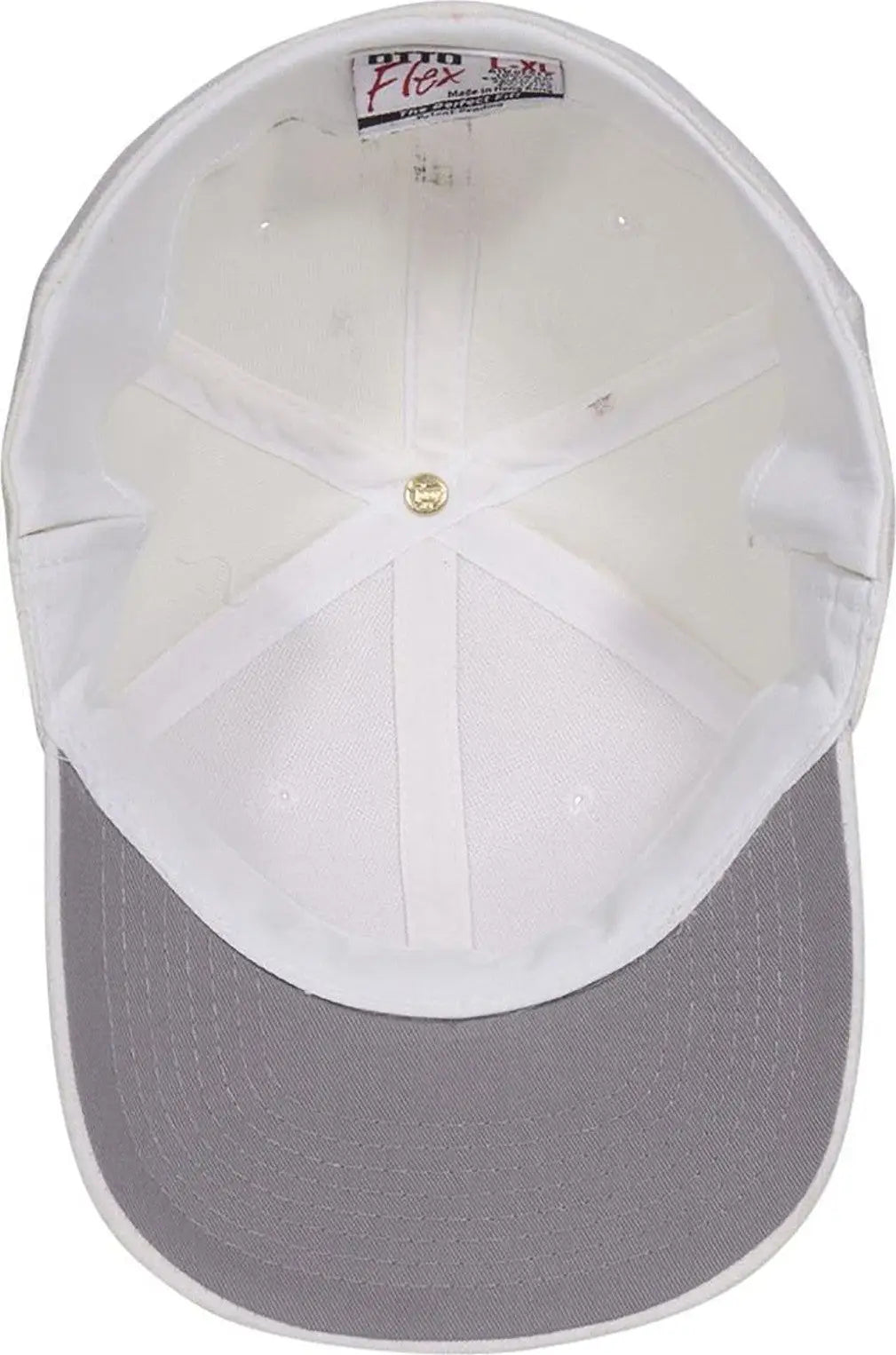 Otto 11-194 ?Otto Flex’ Fitted 6 Panel Low Profile Baseball Cap - White