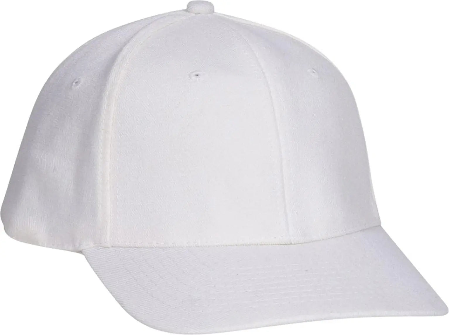 Otto 11-194 ?Otto Flex’ Fitted 6 Panel Low Profile Baseball Cap - White