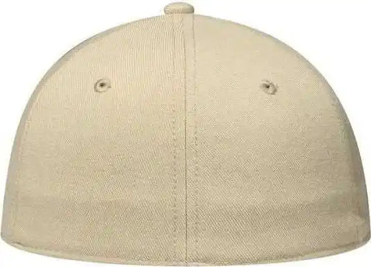 Otto 11-194 Stretchable Wool Blend Low Profile Pro Style Cap - Khaki