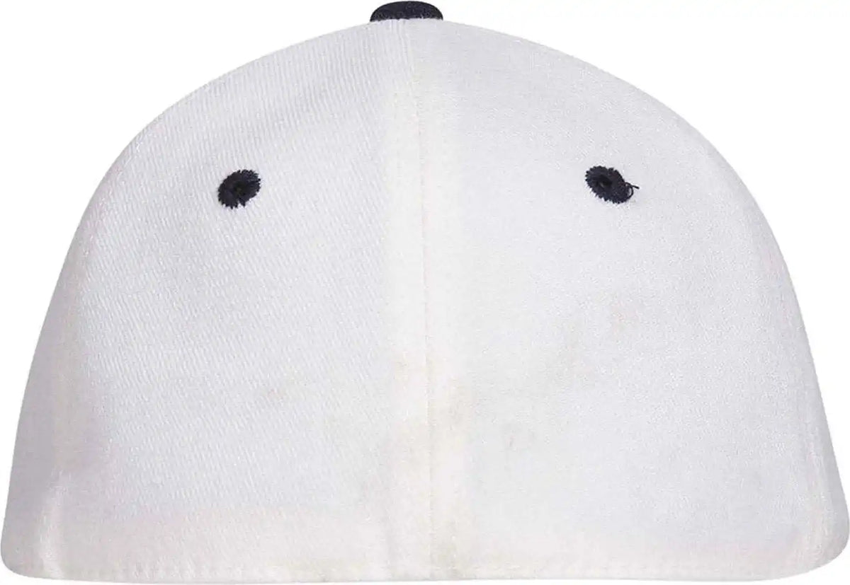 Otto 11-194 Stretchable Wool Blend Low Profile Pro Style Cap - Navy White
