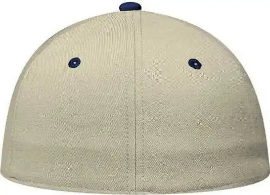 Otto 11-194 Stretchable Wool Blend Low Profile Pro Style Cap - Navy Khaki - S/m