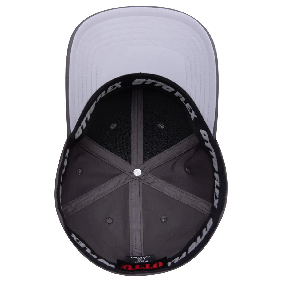 Otto 11-2 ?Otto Flex’ Fitted 6 Panel Low Profile Baseball Cap - Char. Gray