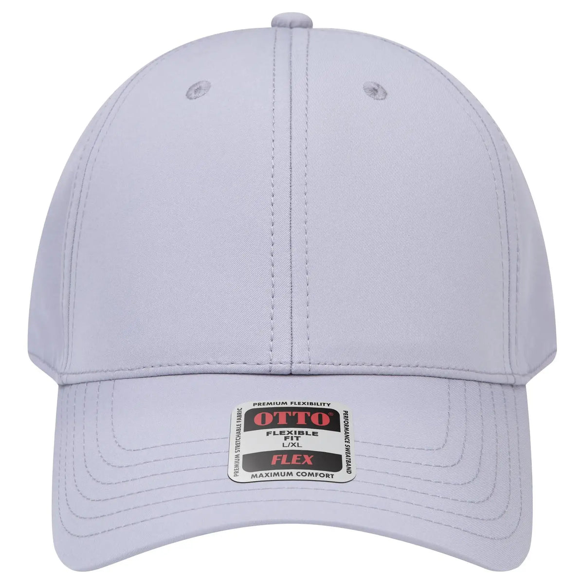 Otto 11-2 ?Otto Flex’ Fitted 6 Panel Low Profile Baseball Cap - Gray
