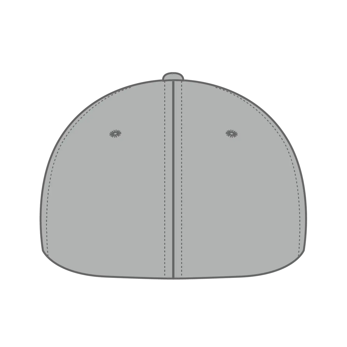 Otto 11-2 ?Otto Flex’ Fitted 6 Panel Low Profile Baseball Cap - Gray