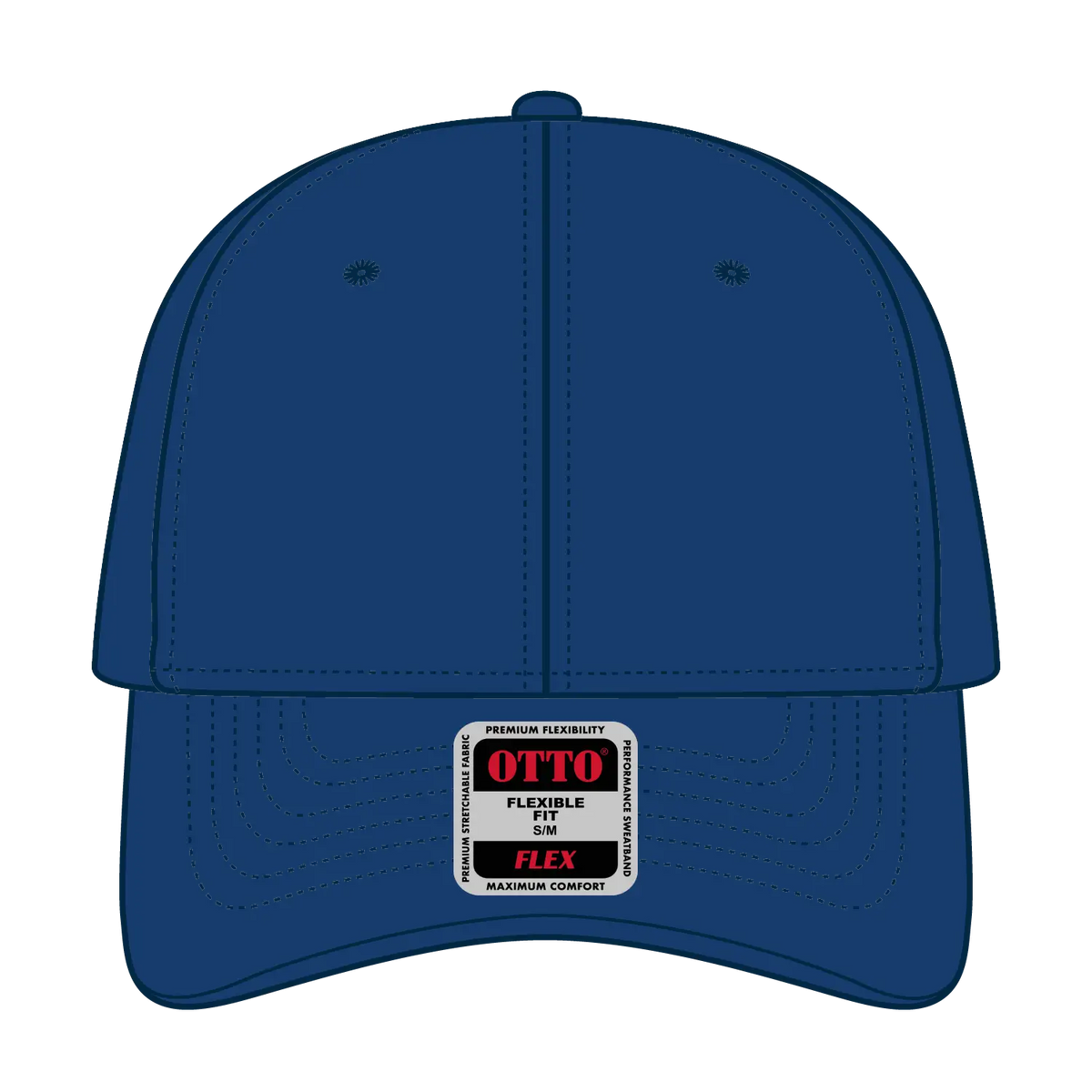 Otto 11-2 ?Otto Flex’ Fitted 6 Panel Low Profile Baseball Cap - Royal - 7’’ - 7 1/4’’