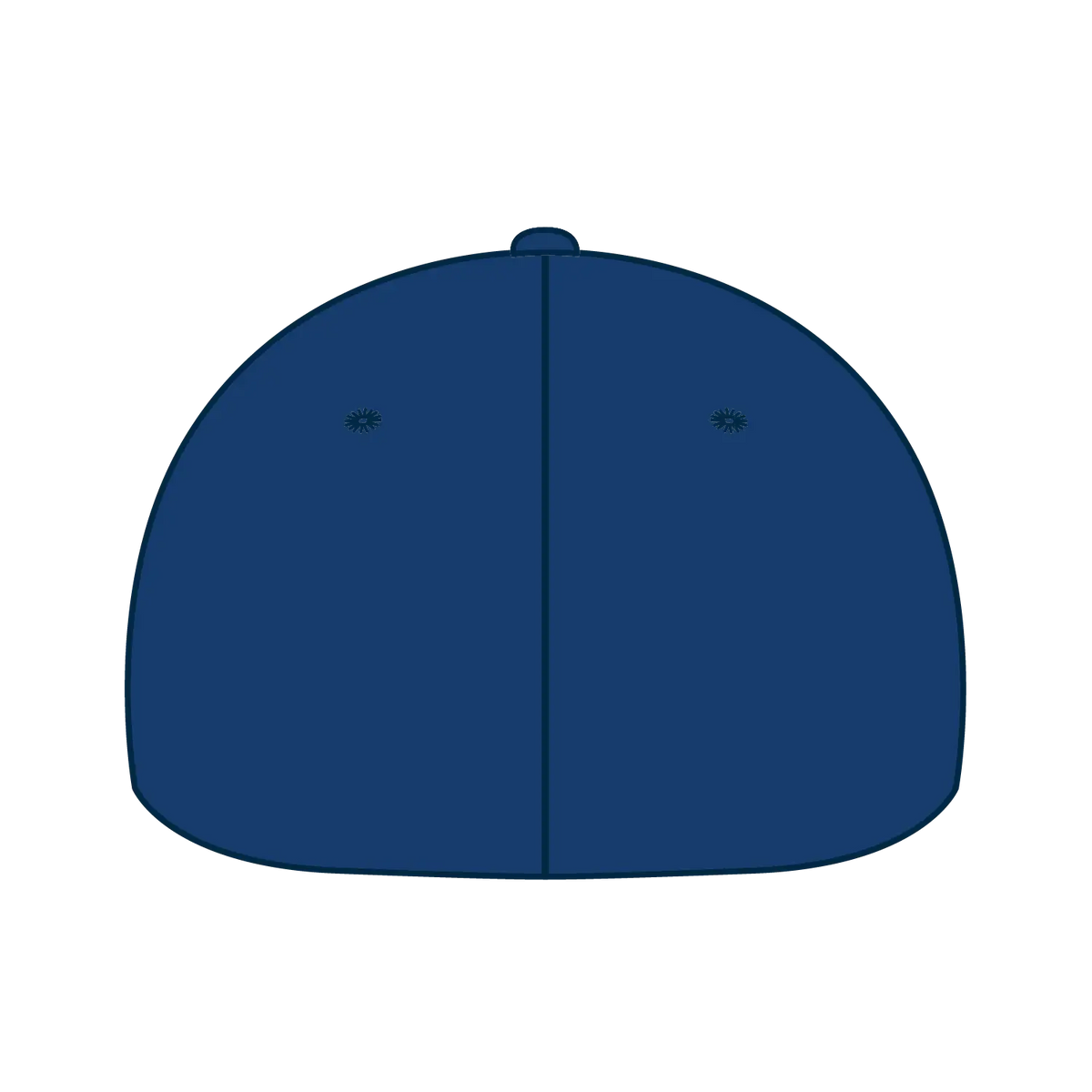 Otto 11-2 ?Otto Flex’ Fitted 6 Panel Low Profile Baseball Cap - Royal
