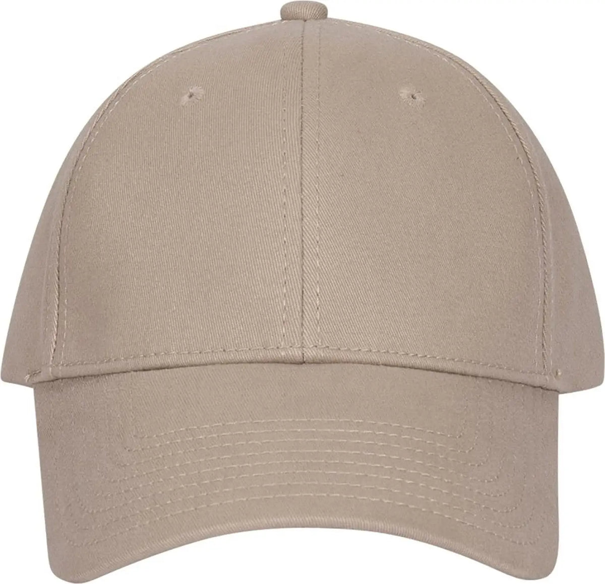 Otto 11-421 ?Otto Flex’ Fitted 6 Panel Low Profile Baseball Cap - Khaki - 7’’ - 7 1/4’’