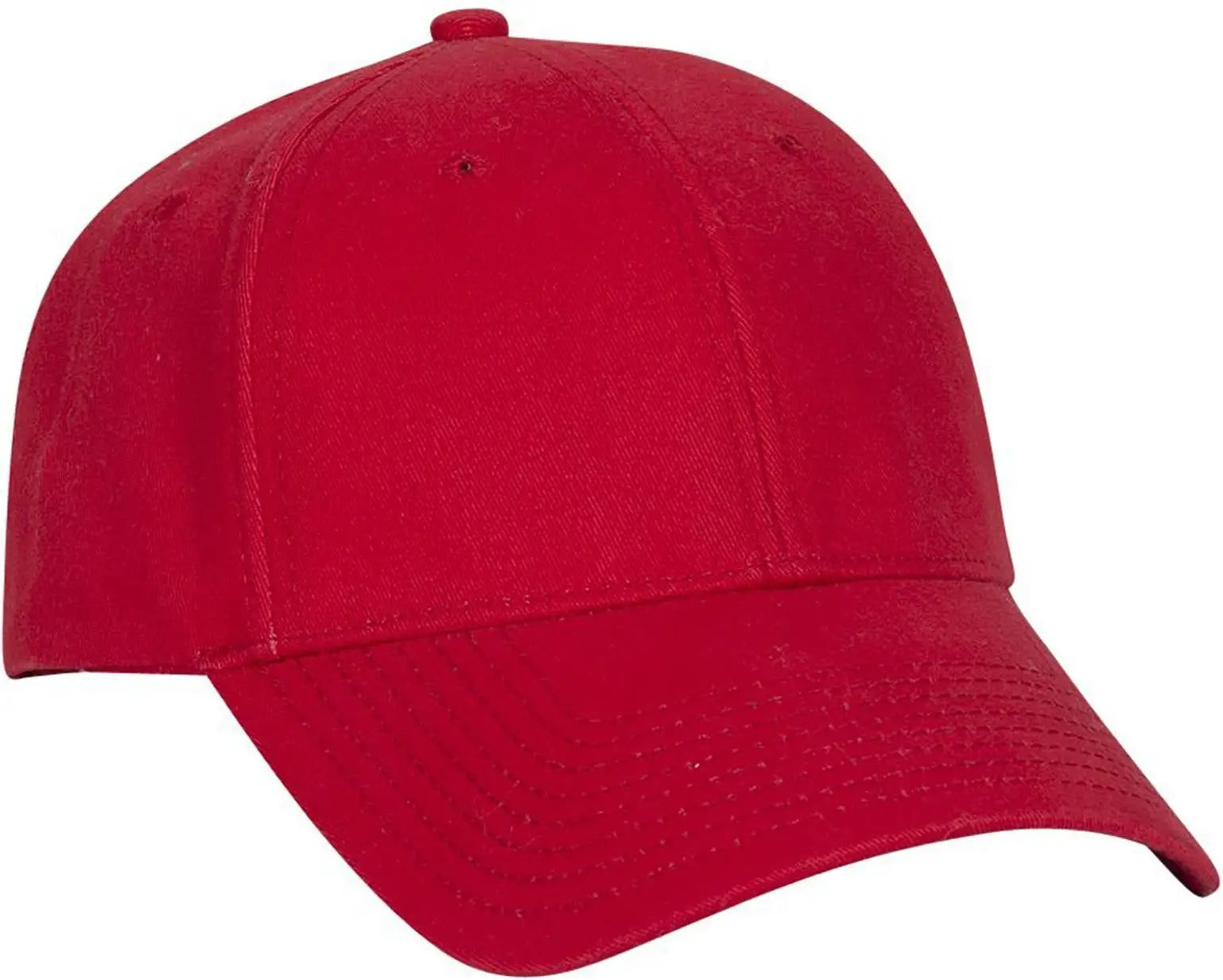 Otto 11-421 ?Otto Flex’ Fitted 6 Panel Low Profile Baseball Cap - Red - 7’’ - 7 1/4’’