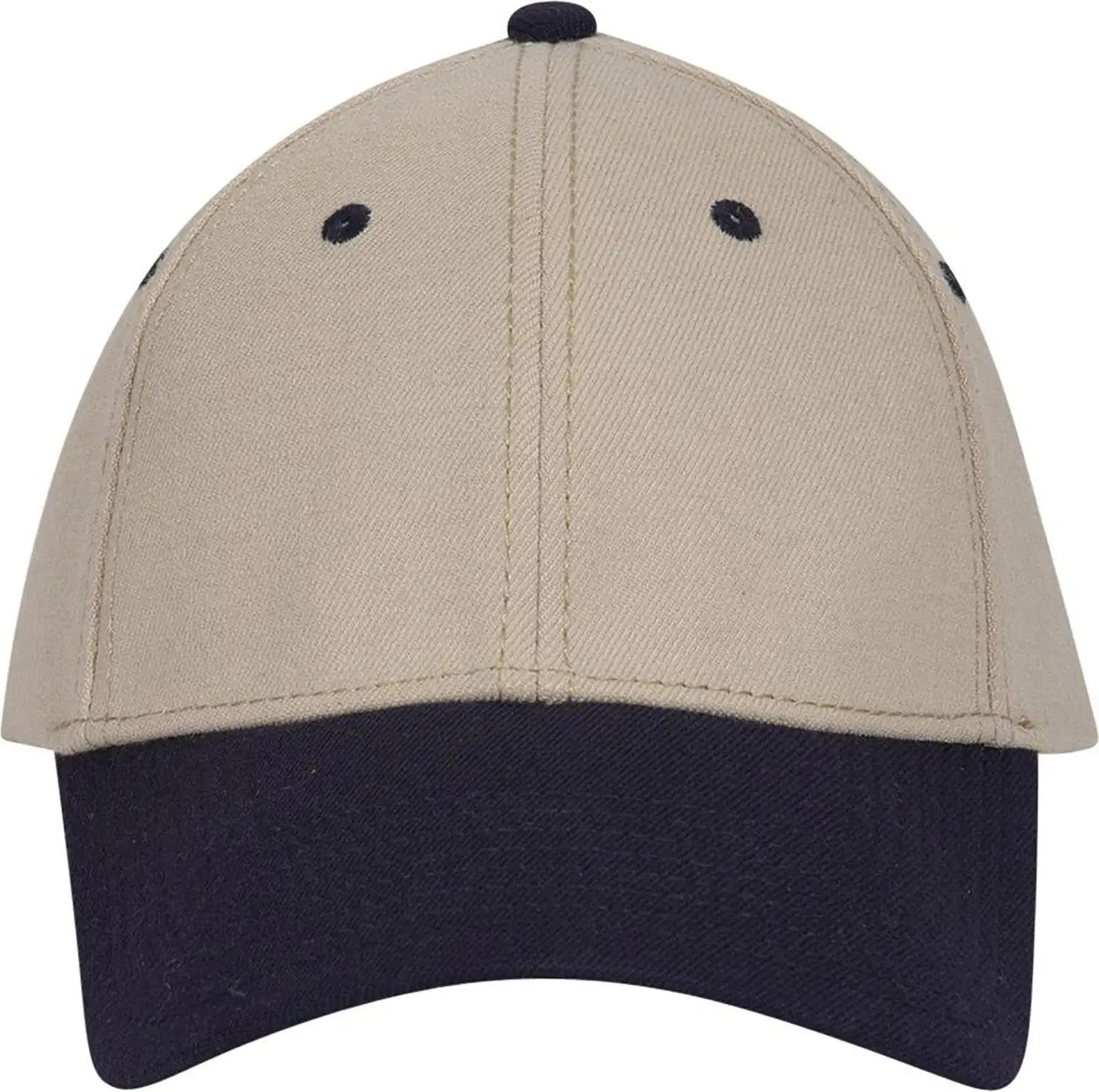 Otto 11-425 ?Otto Flex’ Fitted 6 Panel Low Profile Baseball Cap - Nvy/kha