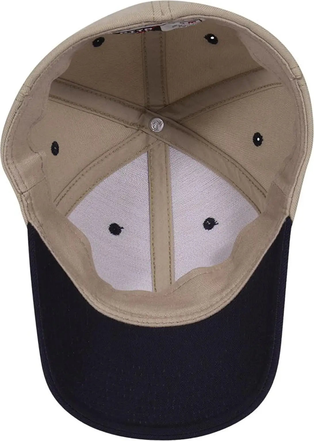 Otto 11-425 ?Otto Flex’ Fitted 6 Panel Low Profile Baseball Cap - Nvy/kha