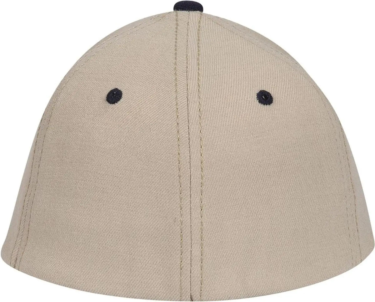 Otto 11-425 ?Otto Flex’ Fitted 6 Panel Low Profile Baseball Cap - Nvy/kha