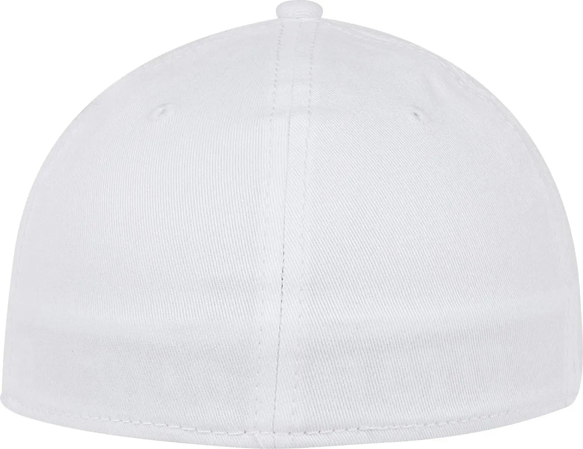 Otto 12-1163 ?Otto Flex’ Fitted 6 Panel Low Profile Baseball Cap - Wht/wht/nvy
