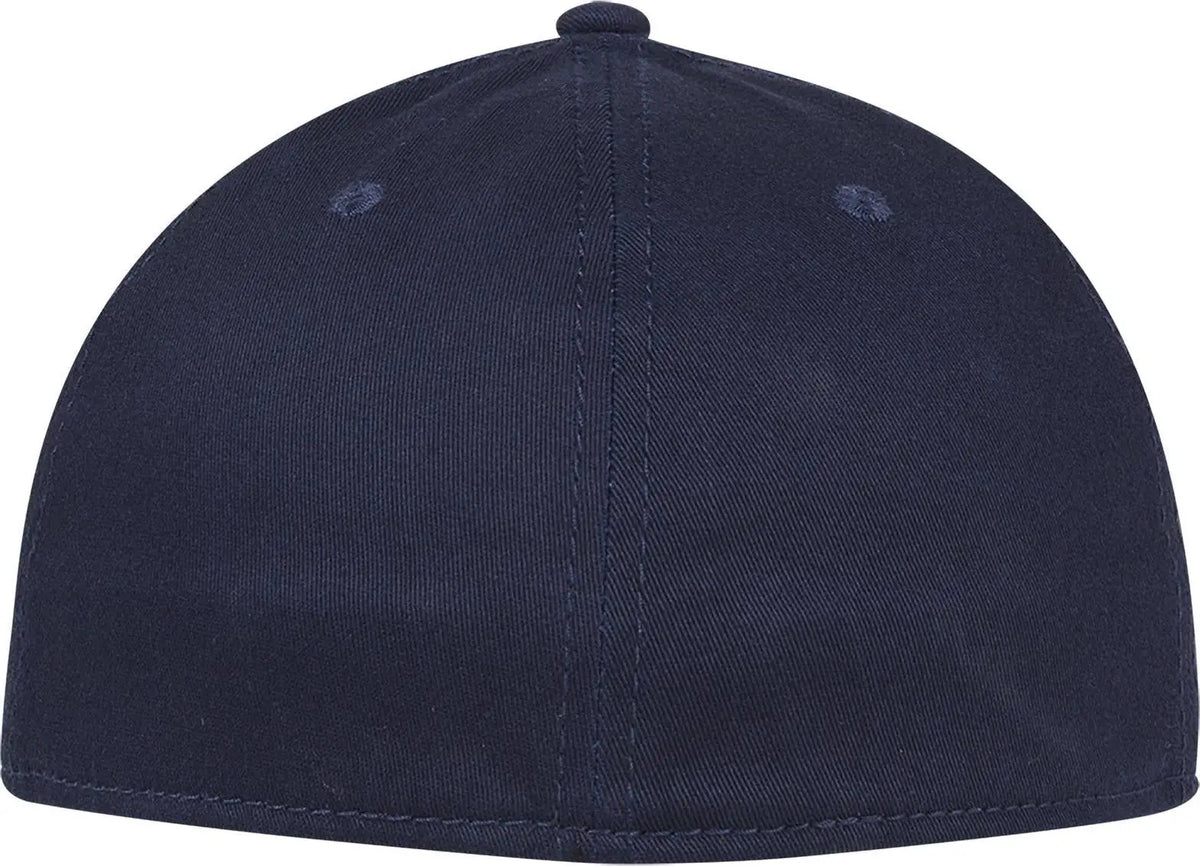 Otto 12-1163 ?Otto Flex’ Fitted 6 Panel Low Profile Baseball Cap - Nvy/nvy/wht - 7’’ - 7 1/4’’