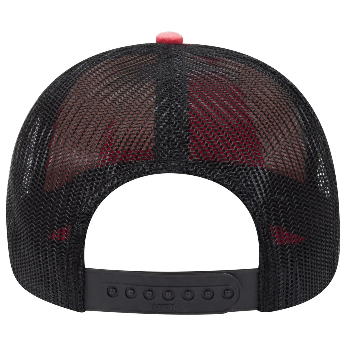 Otto 121-1202 ?Otto Comfy Fit’ 6 Panel Low Profile Mesh Back Trucker Cap - Red/red/blk - 7 3/8’’ - 5/8’’