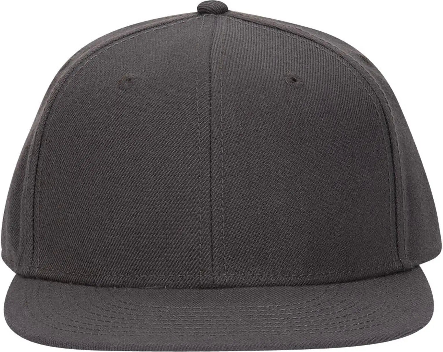 Otto 123-969 ?Otto Fit’ 6 Panel Mid Profile Flat Visor Baseball Cap - Char. Gray
