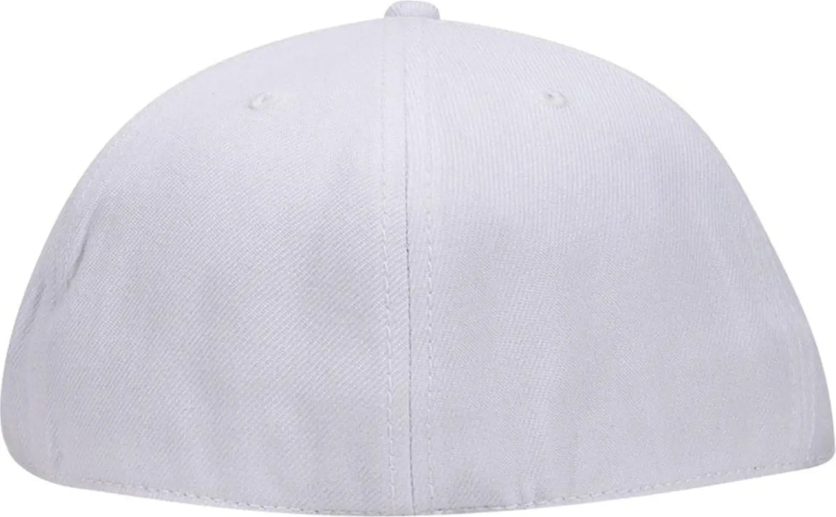 Otto 123-969 ?Otto Fit’ 6 Panel Mid Profile Flat Visor Baseball Cap - White