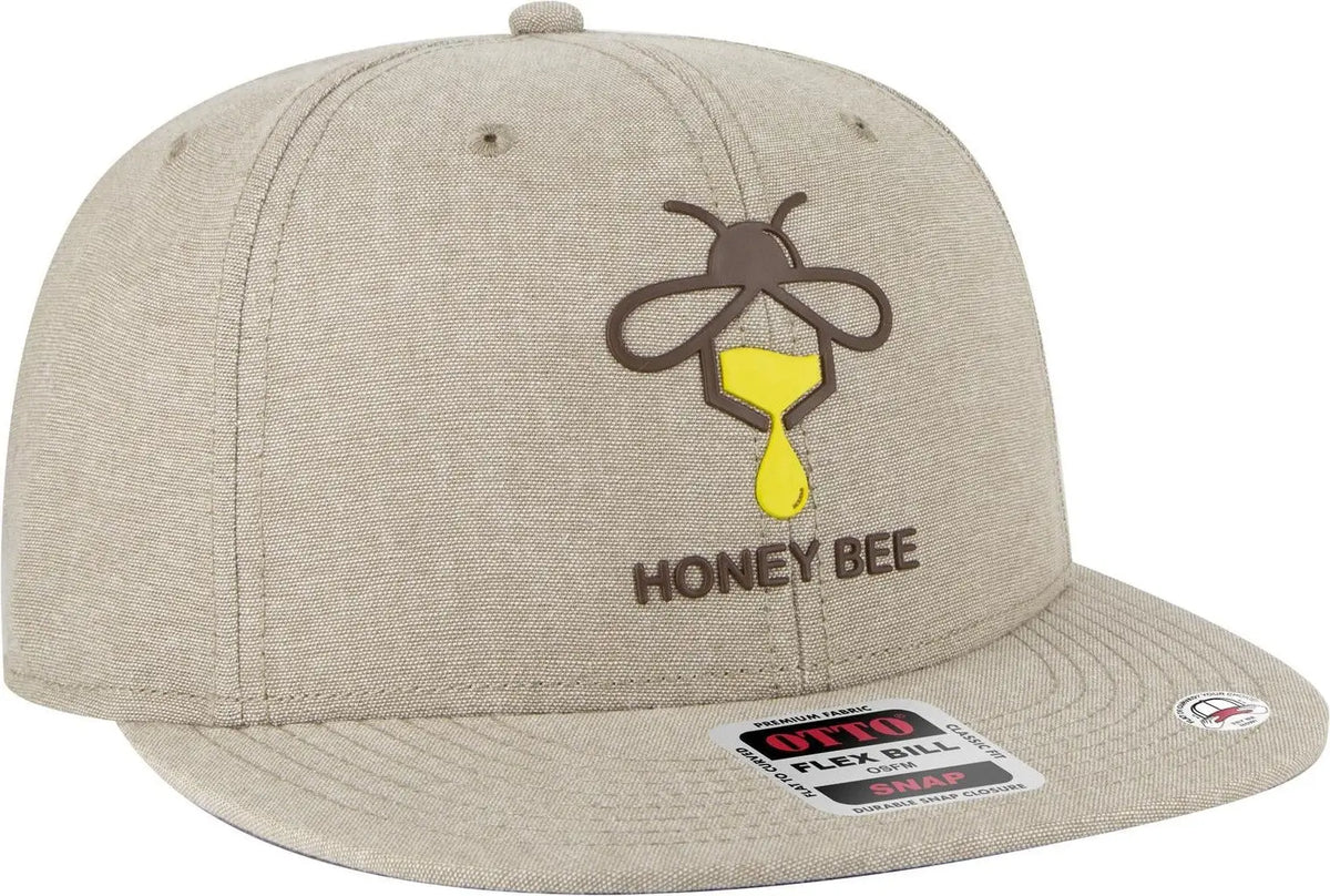 Otto 125-1038 ?Snap” 6 Panel Pro Style Snapback Cap - Khk