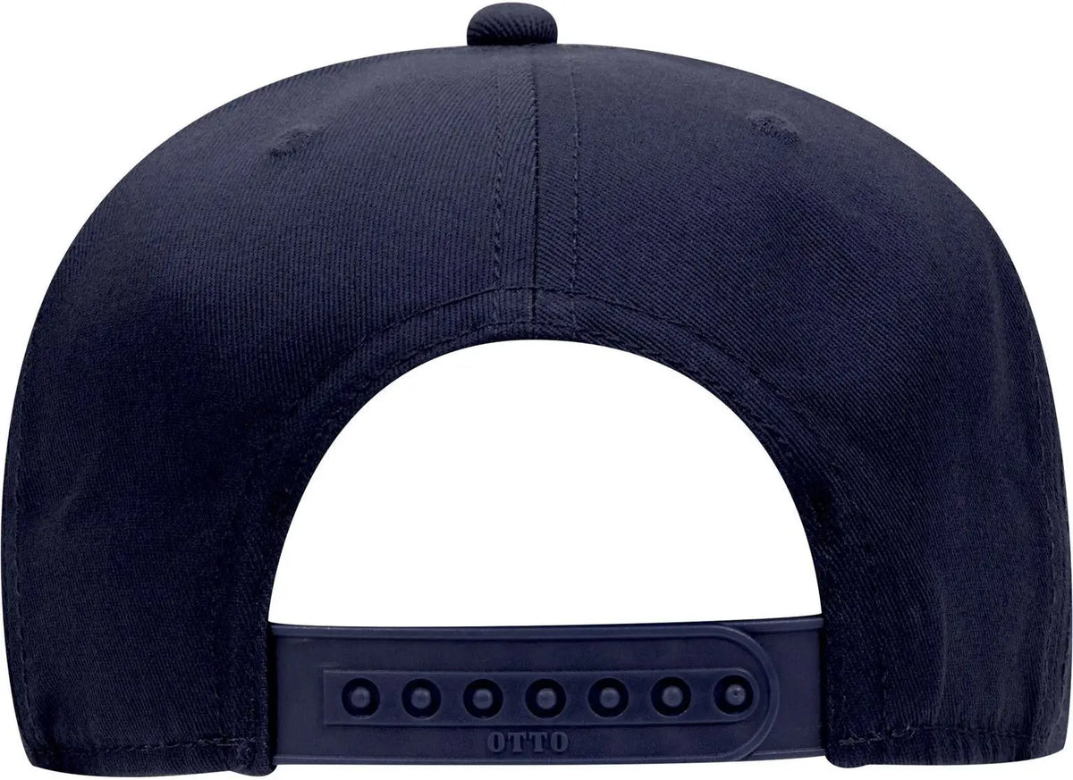 Otto 125-1038 ?Snap” 6 Panel Pro Style Snapback Cap - Navy