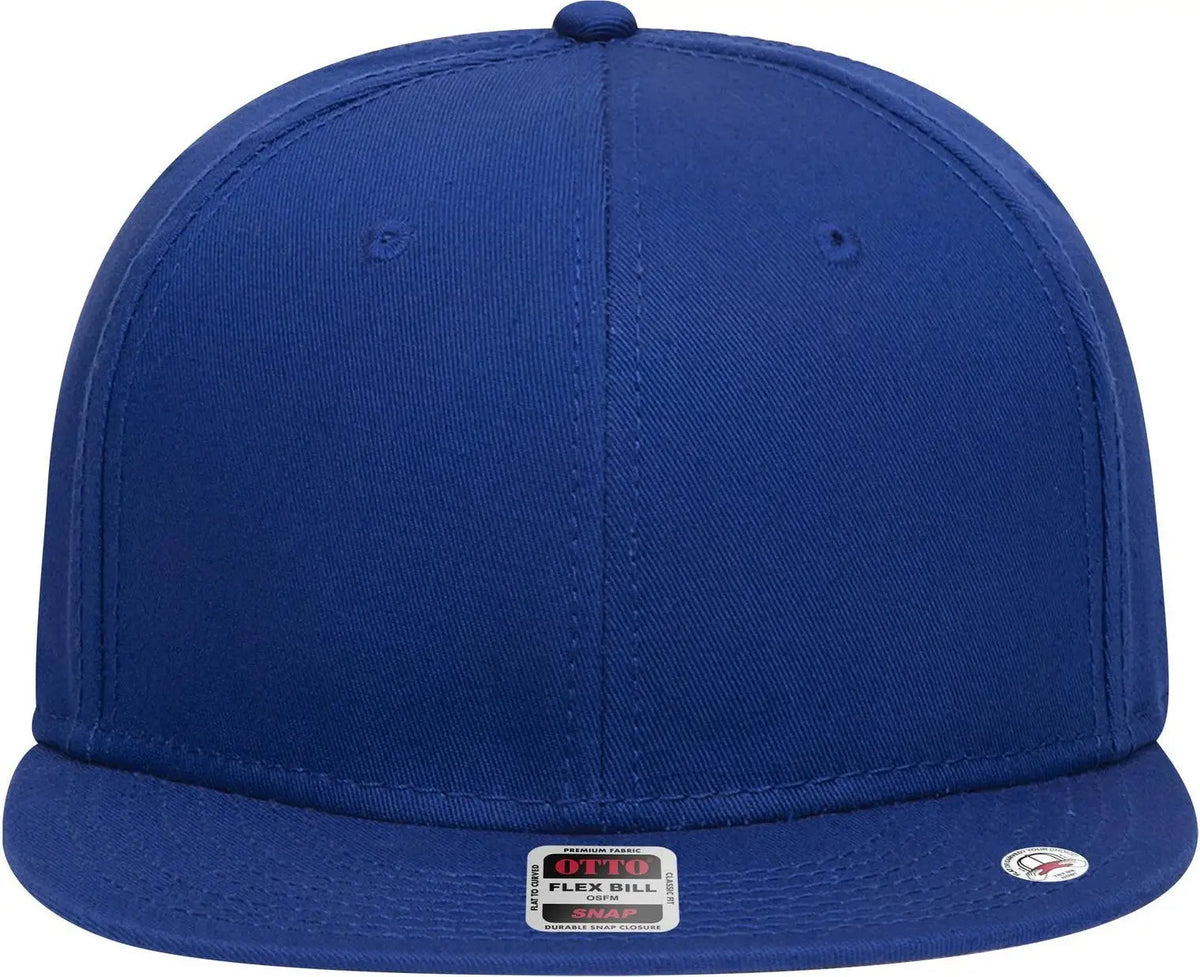 Otto 125-1038 ?Snap” 6 Panel Pro Style Snapback Cap - Royal