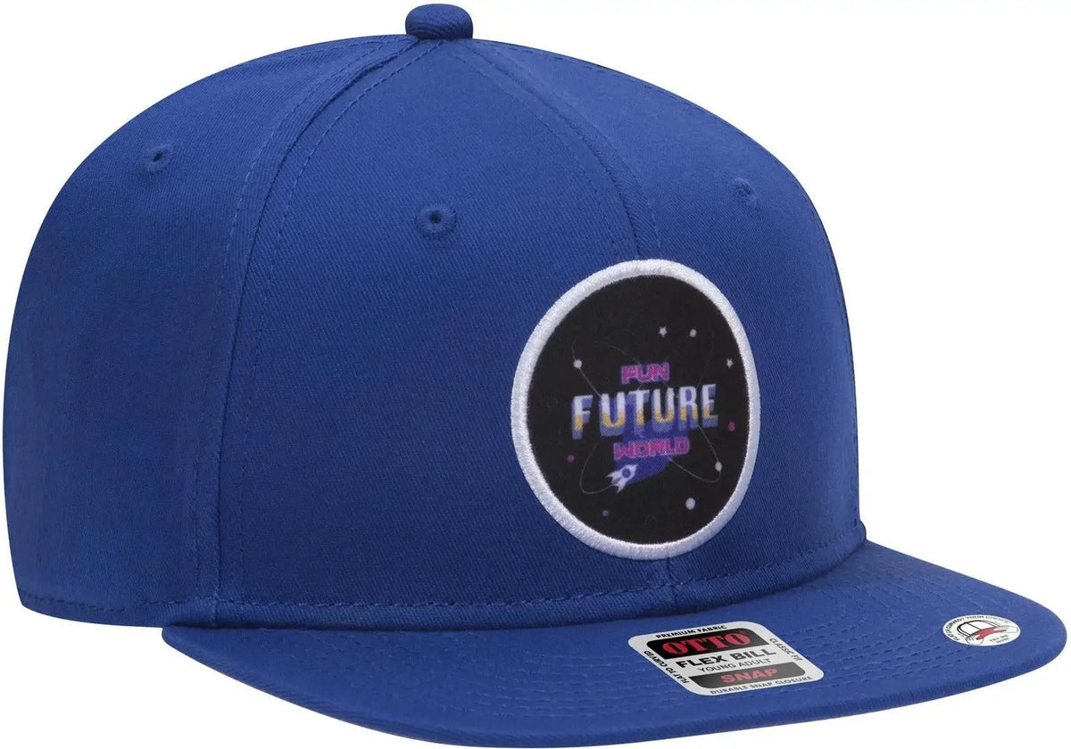 Otto 125-1038 ?Snap” 6 Panel Pro Style Snapback Cap - Royal