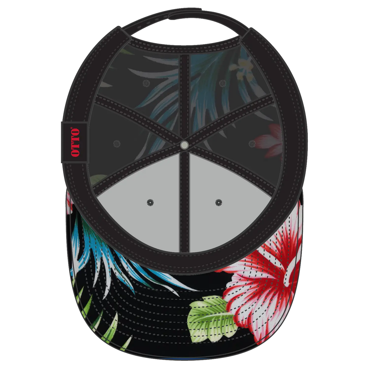 Otto 125-1146 ?Otto Snap’ 6 Panel Pro Style Snapback Cap - Design001 - 7 3/8’’ - 5/8’’