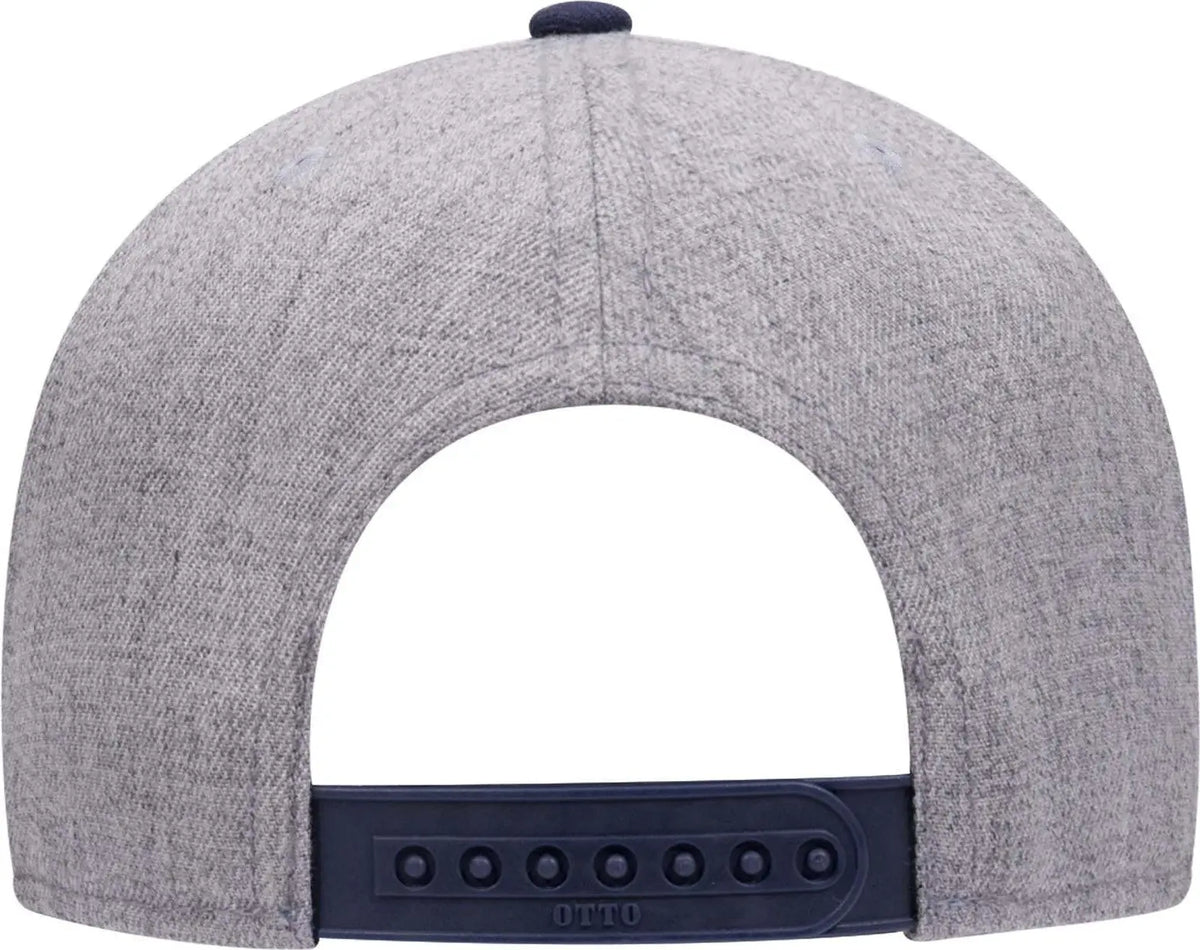 Otto 125-978 ?Otto Snap’ 6 Panel Pro Style Snapback Cap - Nvy/h.gry/h.gry - 1/2’’ - 7 5/8’’