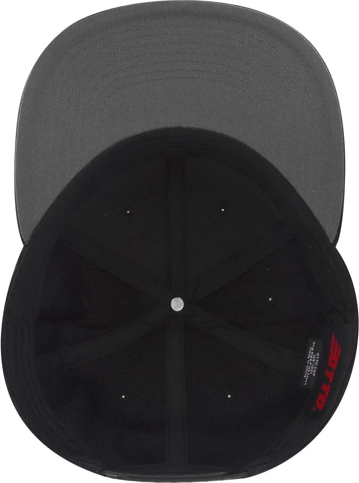 Otto 125-978 ?Otto Snap’ 6 Panel Pro Style Snapback Cap - Black - 1/2’’ - 7 5/8’’