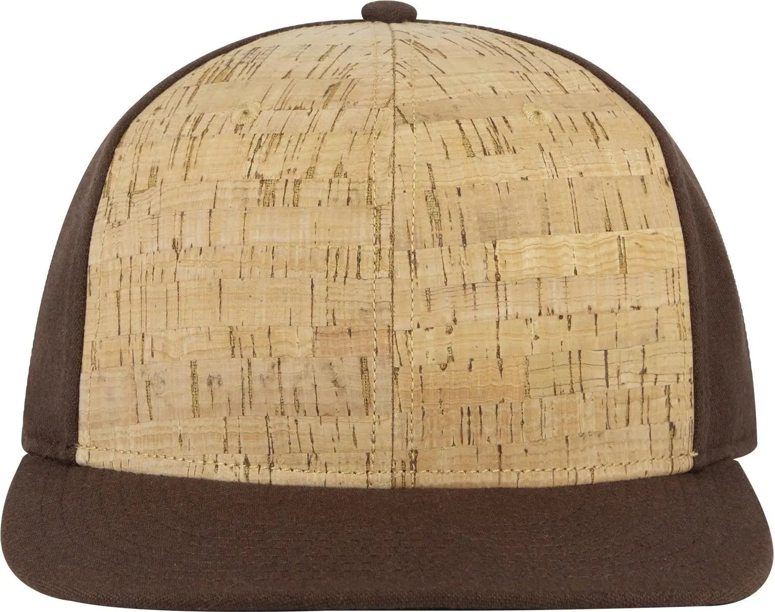 Otto 125-978 ?Otto Snap’ 6 Panel Pro Style Snapback Cap - Brn/crk/brn - 1/2’’ - 7 5/8’’