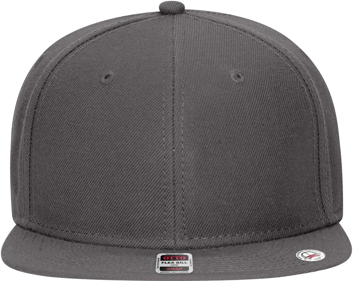 Otto 125-978 ?Otto Snap’ 6 Panel Pro Style Snapback Cap - Char. Gray - 1/2’’ - 7 5/8’’