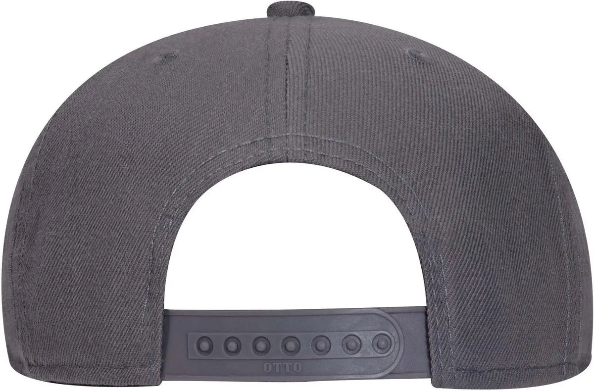Otto 125-978 ?Otto Snap’ 6 Panel Pro Style Snapback Cap - Char. Gray - 1/2’’ - 7 5/8’’