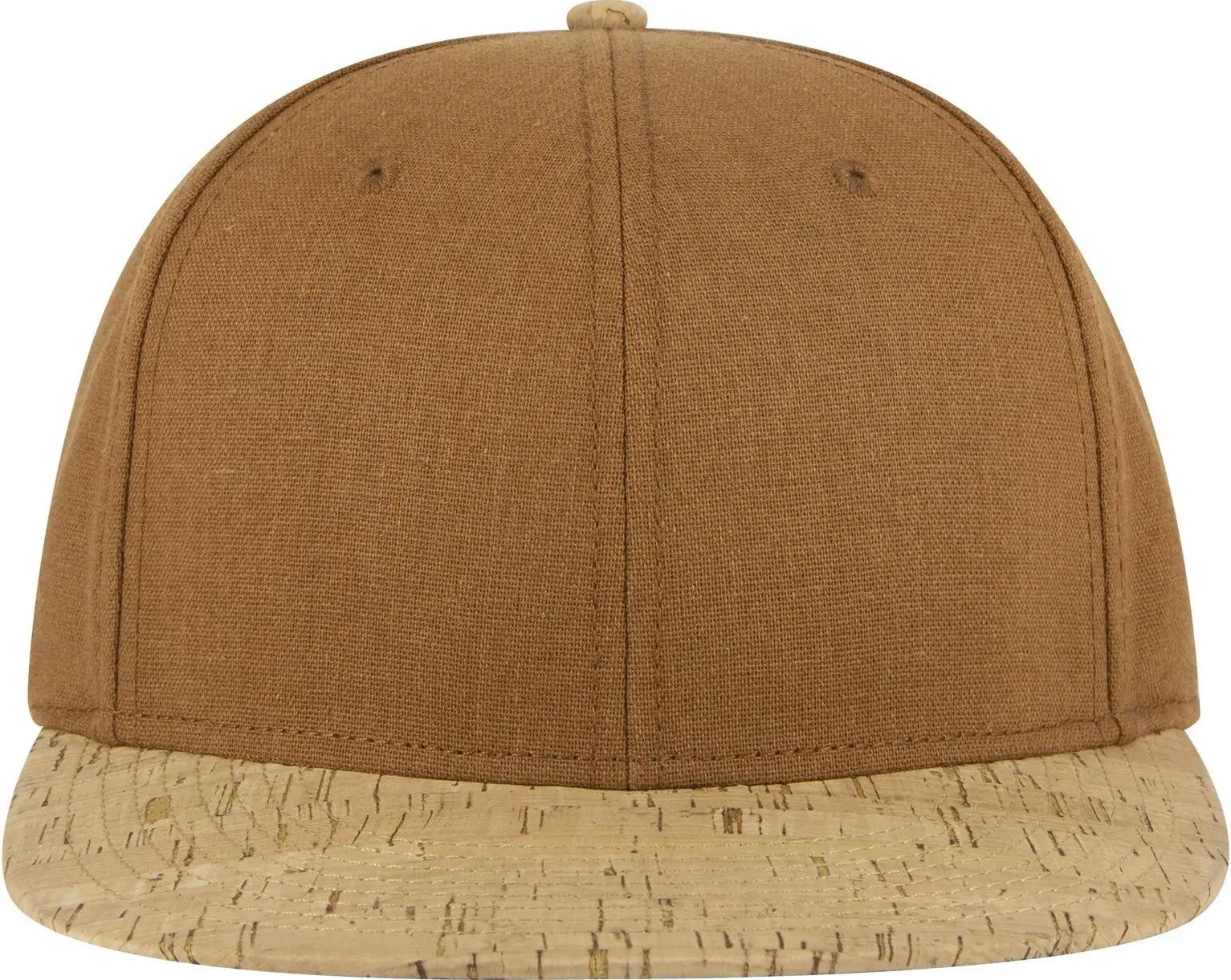 Otto 125-978 ?Otto Snap’ 6 Panel Pro Style Snapback Cap - Cork/cy Brn - 1/2’’ - 7 5/8’’