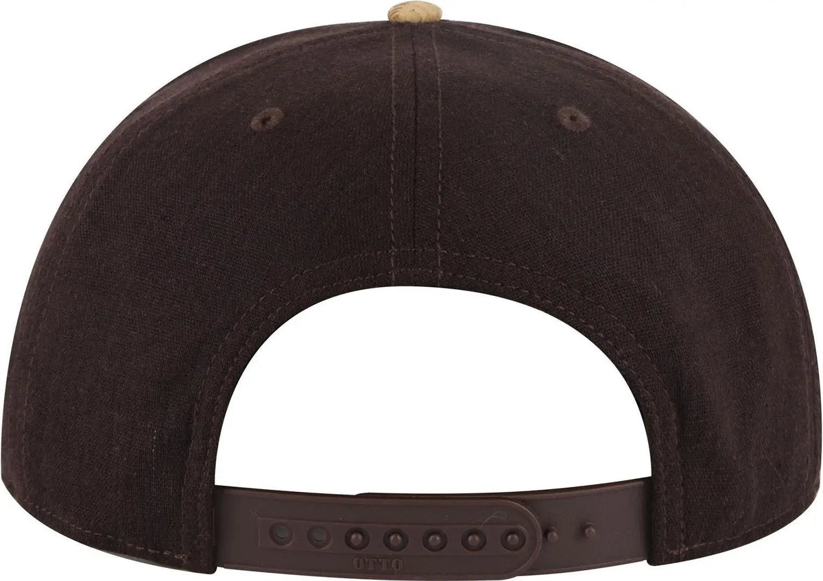 Otto 125-978 ?Otto Snap’ 6 Panel Pro Style Snapback Cap - Cork/dk.brn - 1/2’’ - 7 5/8’’