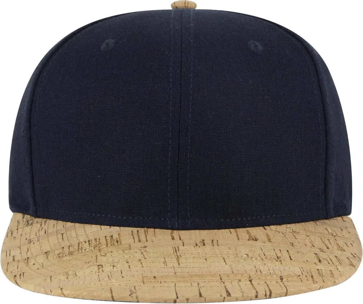 Otto 125-978 ?Otto Snap’ 6 Panel Pro Style Snapback Cap - Cork/nvy