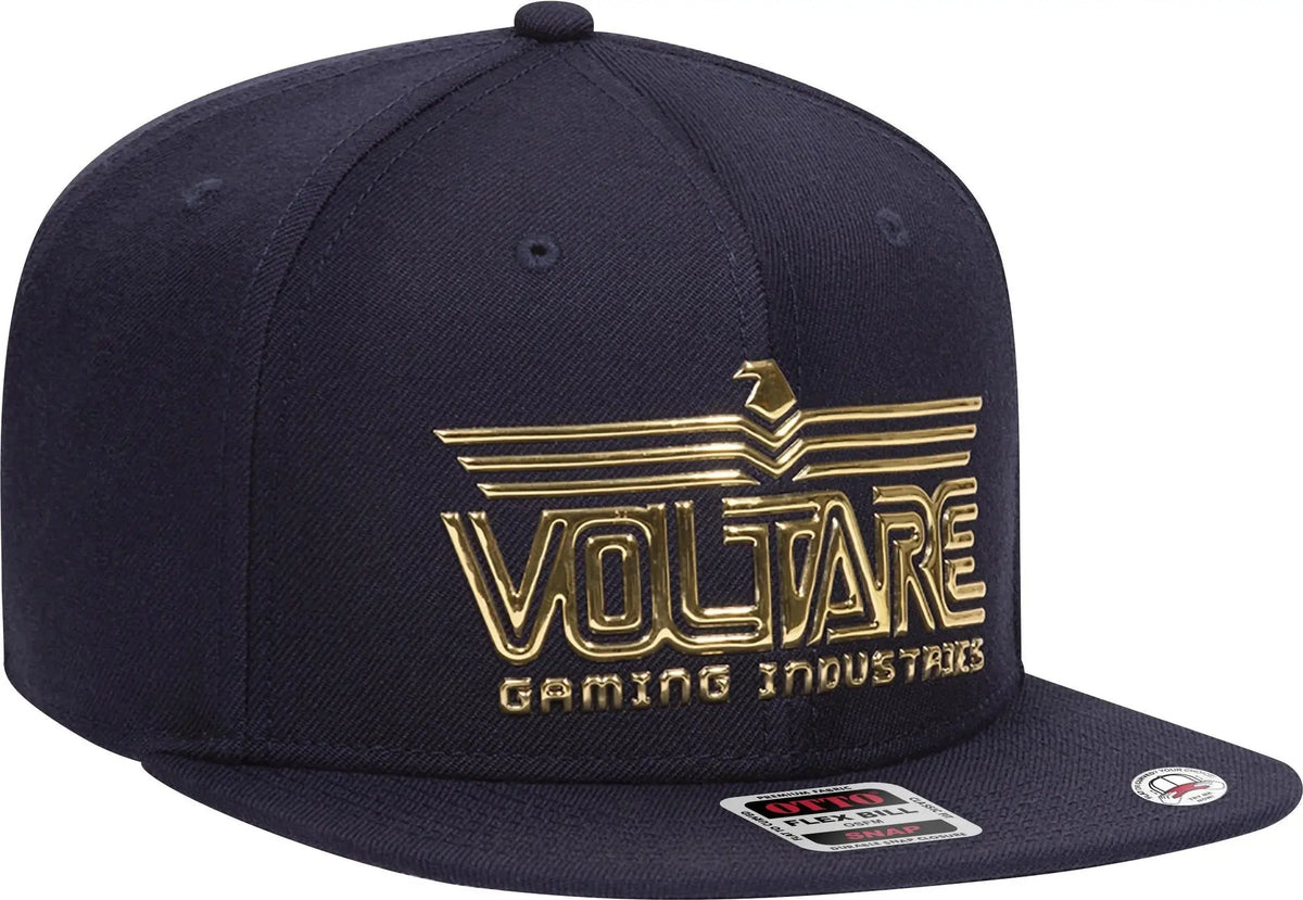 Otto 125-978 ?Otto Snap’ 6 Panel Pro Style Snapback Cap - Gld/pur/pur - 1/2’’ - 7 5/8’’