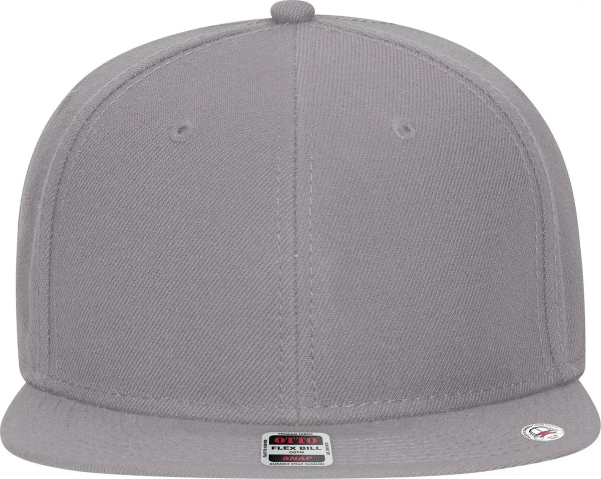 Otto 125-978 ?Otto Snap’ 6 Panel Pro Style Snapback Cap - Gray - 1/2’’ - 7 5/8’’