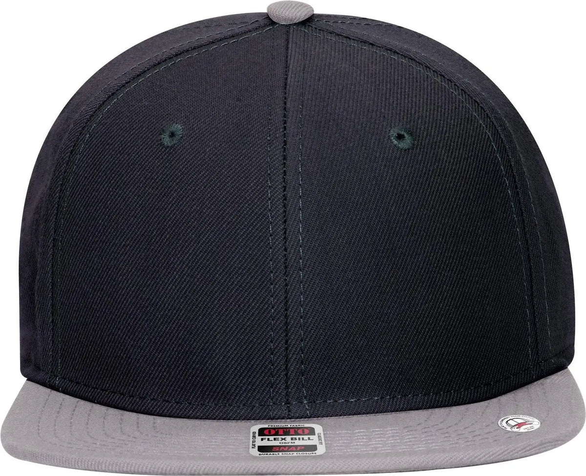 Otto 125-978 ?Otto Snap’ 6 Panel Pro Style Snapback Cap - Gry/nvy/nvy - 1/2’’ - 7 5/8’’