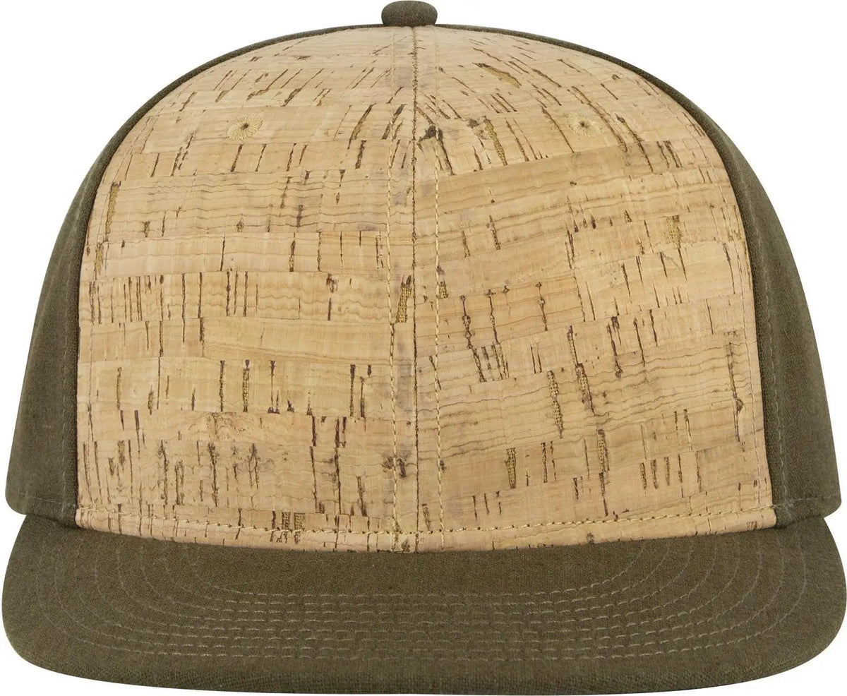 Otto 125-978 ?Otto Snap’ 6 Panel Pro Style Snapback Cap - Ml Grn/crk/ml Grn - 1/2’’ - 7 5/8’’