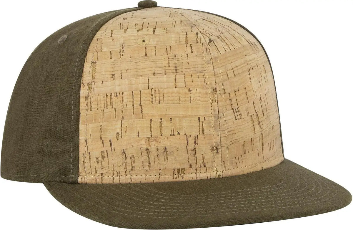Otto 125-978 ?Otto Snap’ 6 Panel Pro Style Snapback Cap - Ml Grn/crk/ml Grn - 1/2’’ - 7 5/8’’