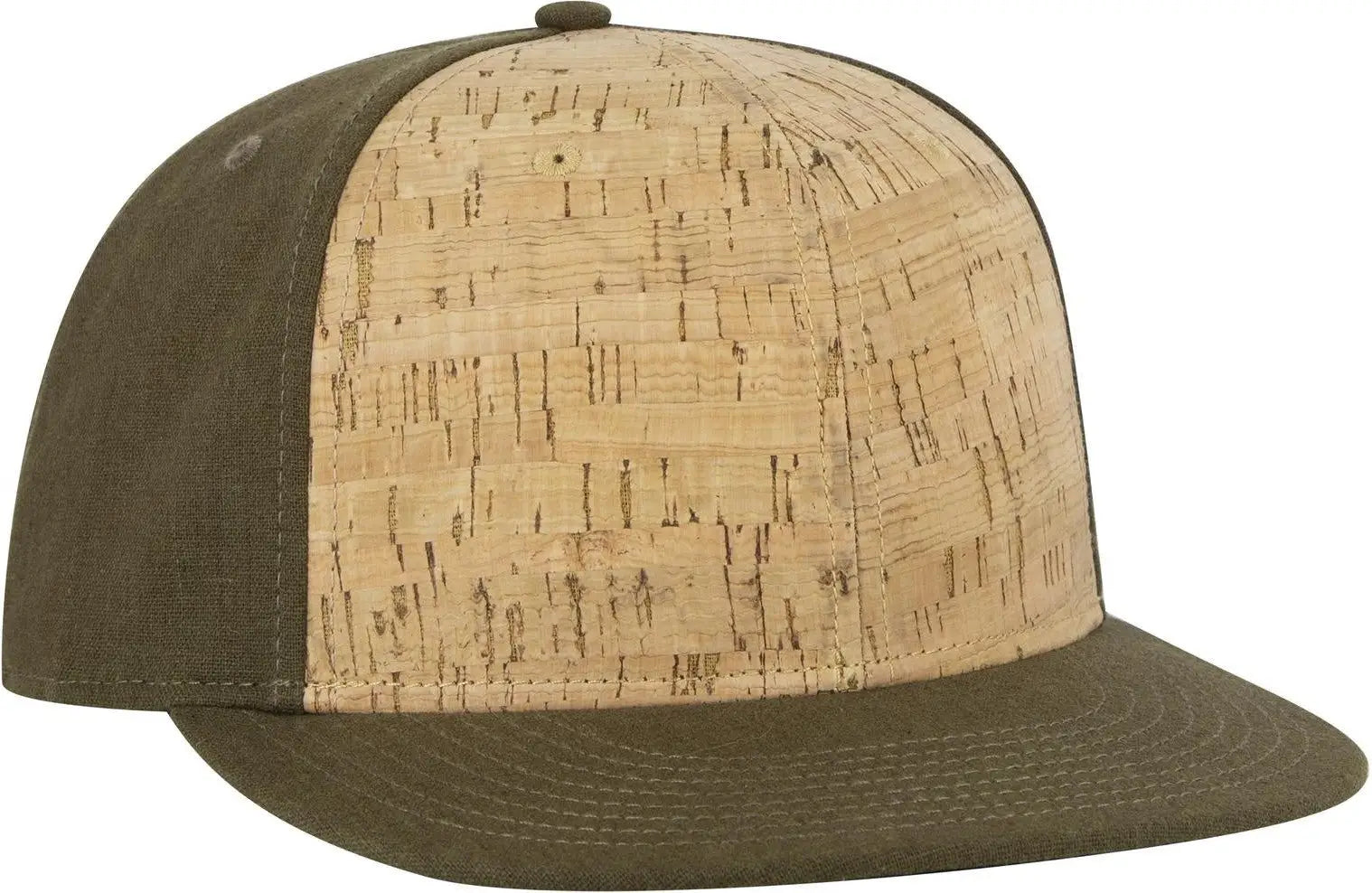 Otto 125-978 ?Otto Snap’ 6 Panel Pro Style Snapback Cap - Ml Grn/crk/ml Grn - 1/2’’ - 7 5/8’’