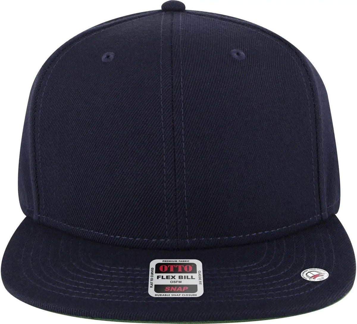 Otto 125-978 ?Otto Snap’ 6 Panel Pro Style Snapback Cap - Navy - 1/2’’ - 7 5/8’’