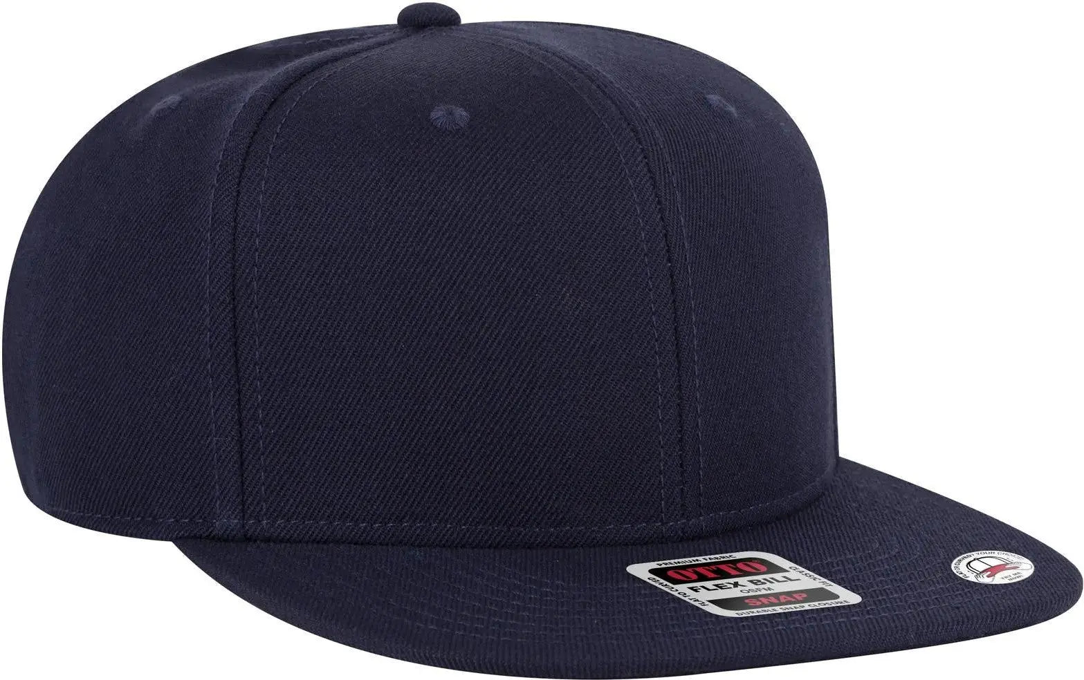 Otto 125-978 ?Otto Snap’ 6 Panel Pro Style Snapback Cap - Nvy - 1/2’’ - 7 5/8’’