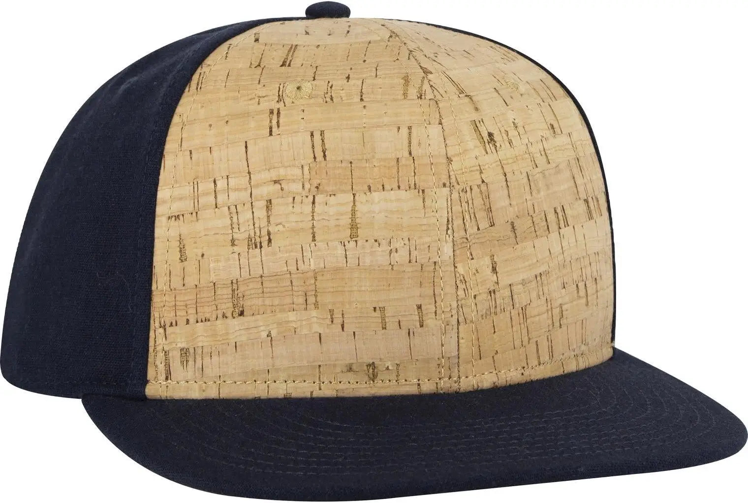 Otto 125-978 ?Otto Snap’ 6 Panel Pro Style Snapback Cap - Nvy/cork/nvy - 1/2’’ - 7 5/8’’
