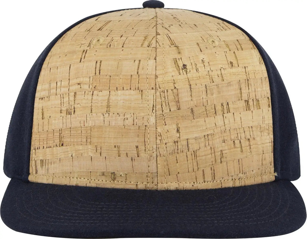 Otto 125-978 ?Otto Snap’ 6 Panel Pro Style Snapback Cap - Nvy/cork/nvy - 1/2’’ - 7 5/8’’