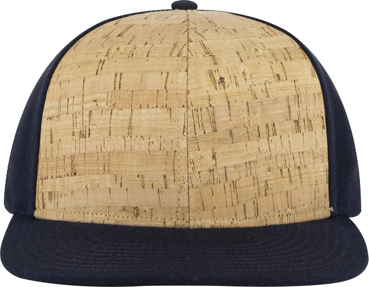 Otto 125-978 ?Otto Snap’ 6 Panel Pro Style Snapback Cap - Nvy/cork/nvy - 1/2’’ - 7 5/8’’