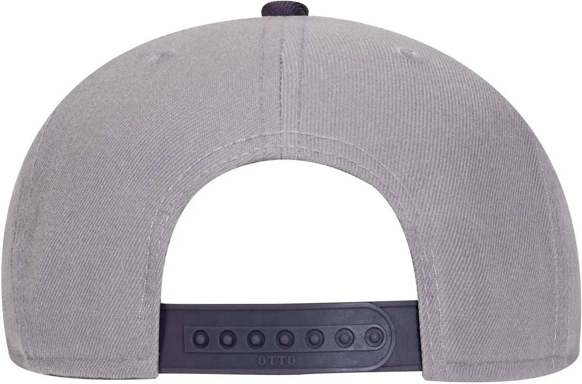 Otto 125-978 ?Otto Snap’ 6 Panel Pro Style Snapback Cap - Nvy/gry/gry - 1/2’’ - 7 5/8’’
