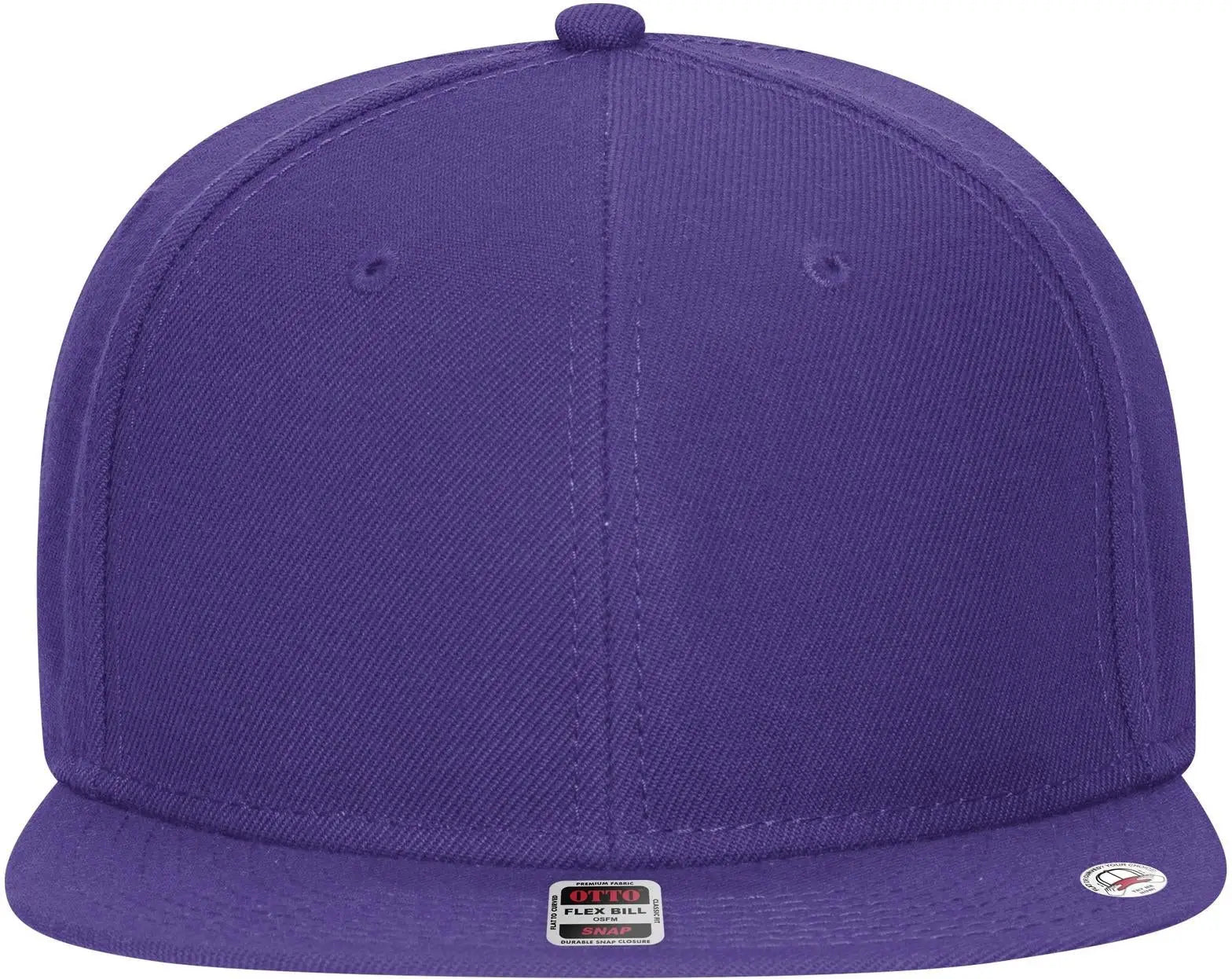 Otto 125-978 ?Otto Snap’ 6 Panel Pro Style Snapback Cap - Purple - 1/2’’ - 7 5/8’’
