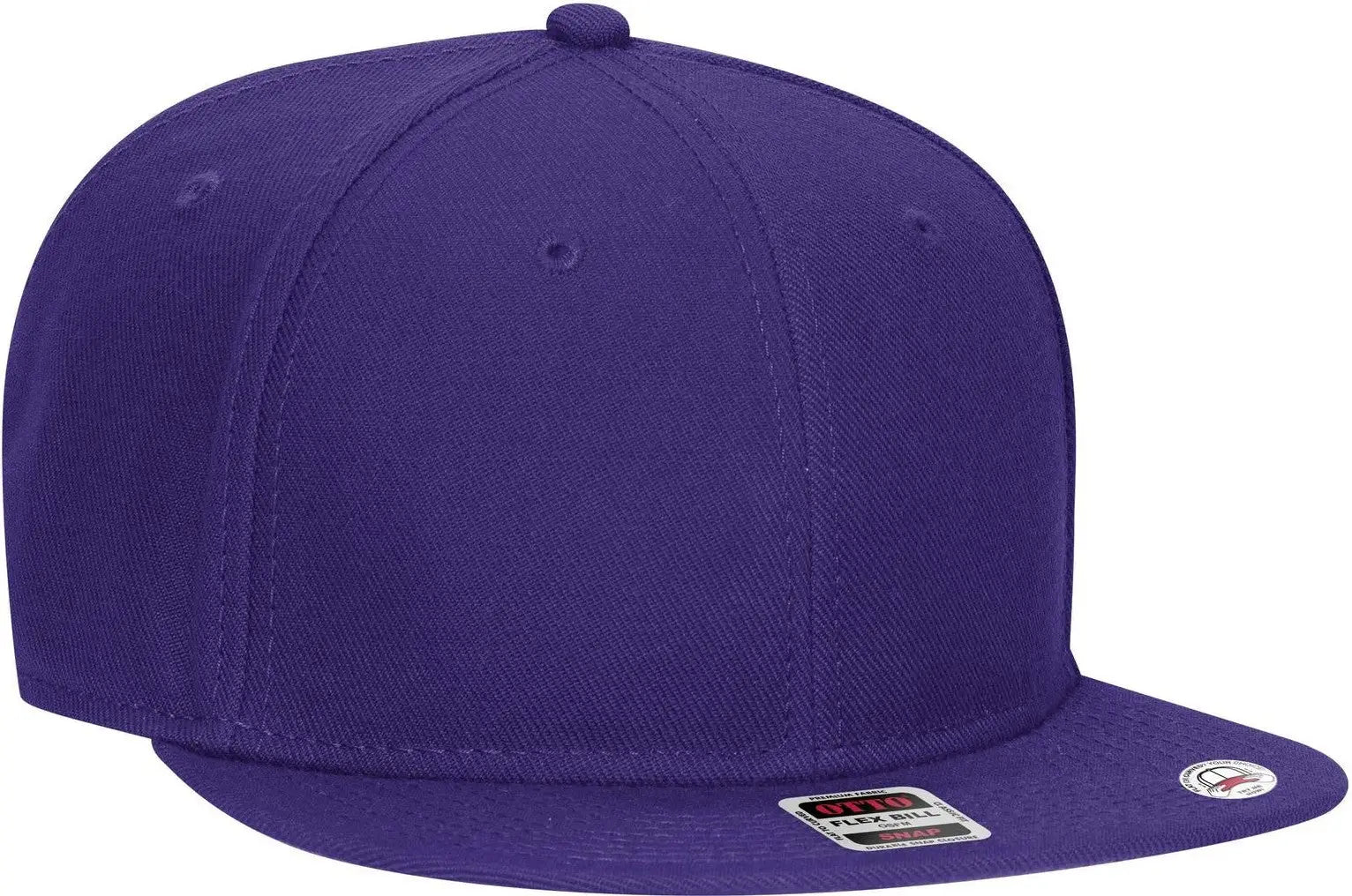 Otto 125-978 ?Otto Snap’ 6 Panel Pro Style Snapback Cap - Purple - 1/2’’ - 7 5/8’’