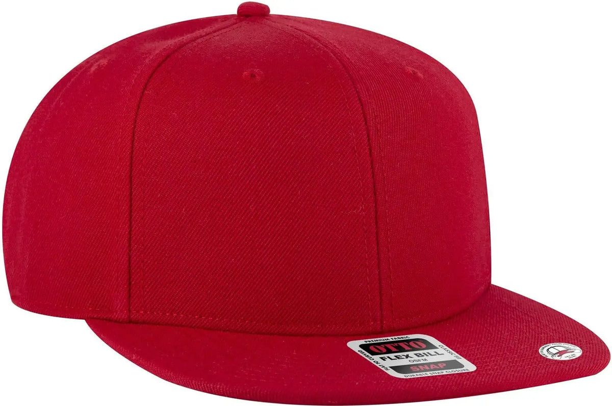 Otto 125-978 ?Otto Snap’ 6 Panel Pro Style Snapback Cap - Red - 1/2’’ - 7 5/8’’