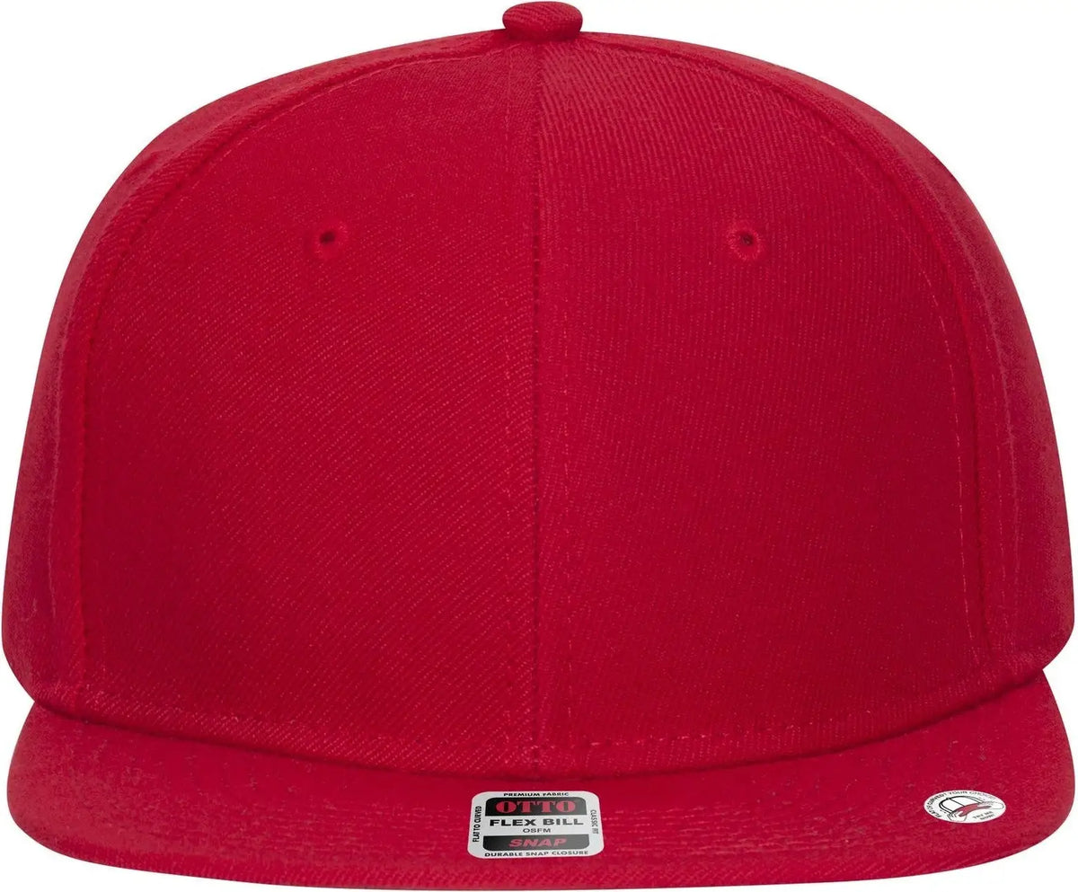 Otto 125-978 ?Otto Snap’ 6 Panel Pro Style Snapback Cap - Red - 1/2’’ - 7 5/8’’
