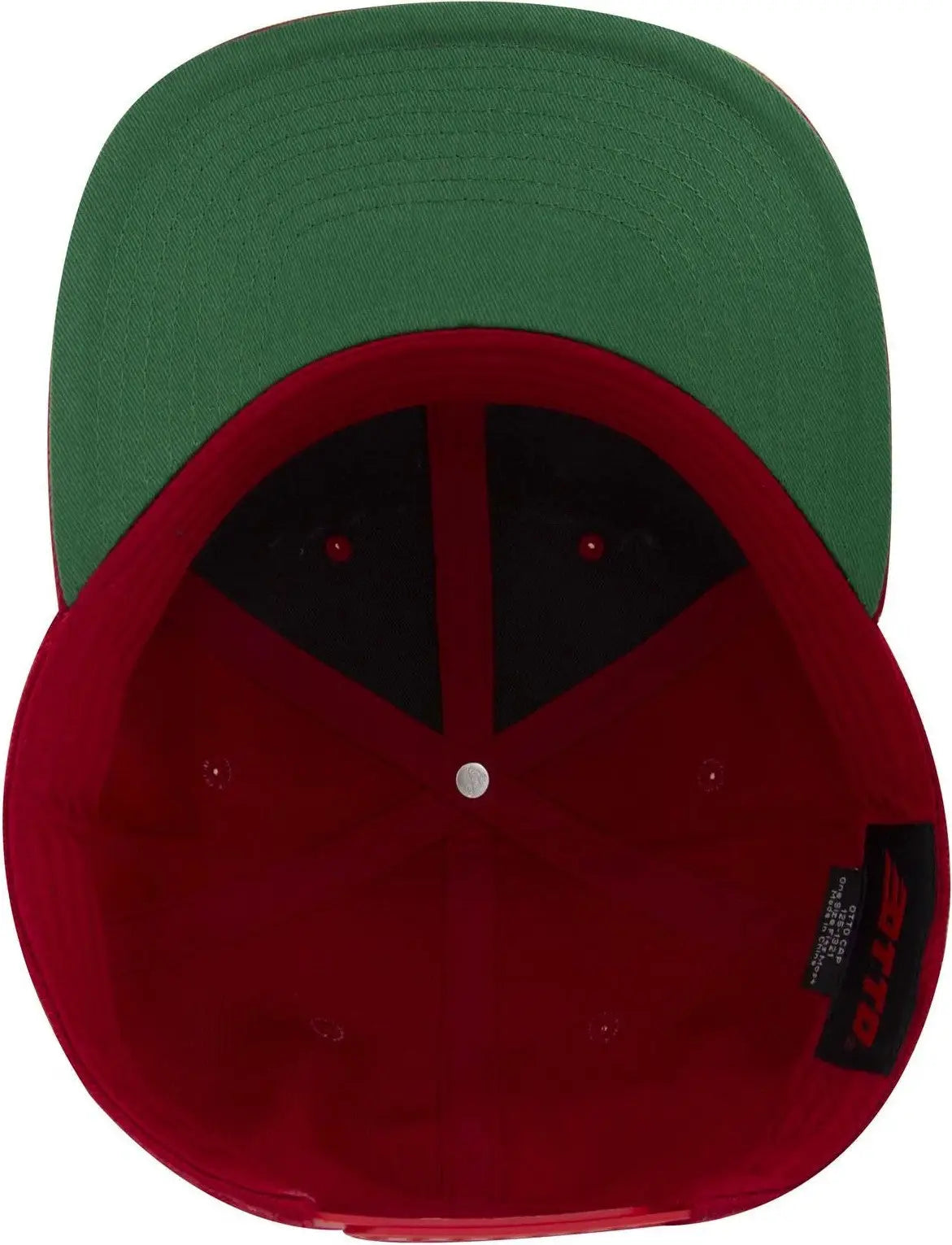 Otto 125-978 ?Otto Snap’ 6 Panel Pro Style Snapback Cap - Red - 1/2’’ - 7 5/8’’